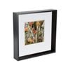 Nicola Spring 10 x 10 3D Shadow Deep Box Photo Frame - Craft Display Picture Frame with 6 x 6 Mount