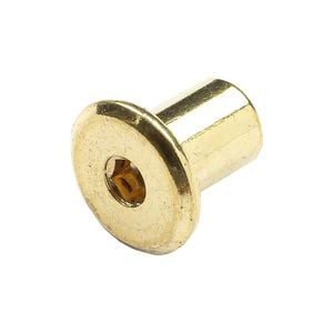 Hafele M6 Flat Head Nut - 12 Pack