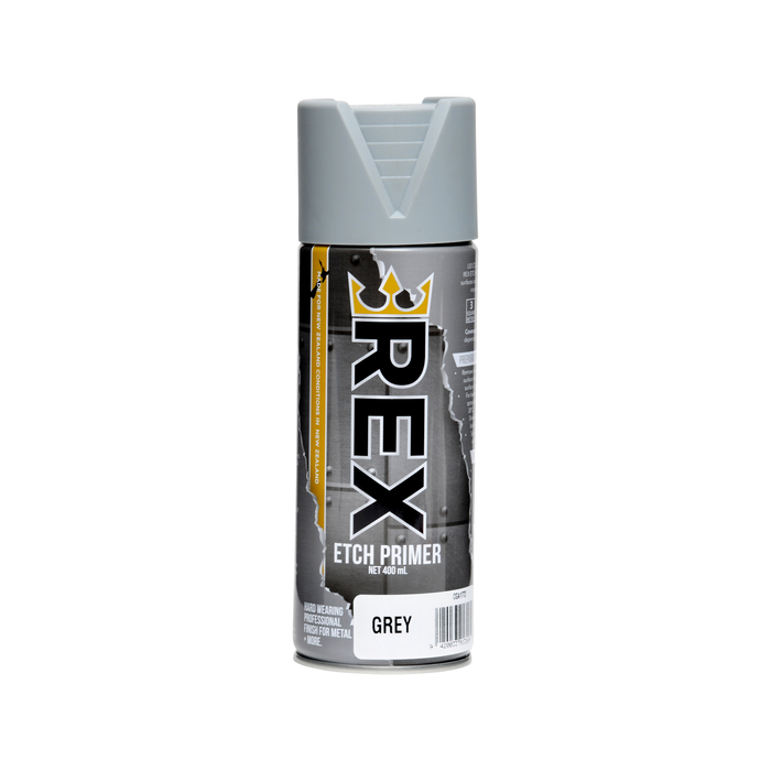 Rex 300g Metal Spray Paints - Etch Primer Grey