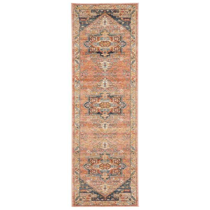 Heritage 850 Salmon 300x80cm Rug