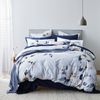 MyHouse Elle Quilt Cover Set  180X210cm   - Silver - Double