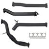 Ignite Exhausts Turbo Back For Ford Px Ranger 3.2l 3" Cat & Diff Pipe 409 Stainless Steel