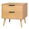 Bedside Table Natural ALFORDSON