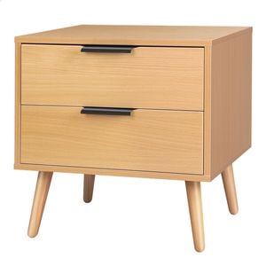 Bedside Table Natural ALFORDSON