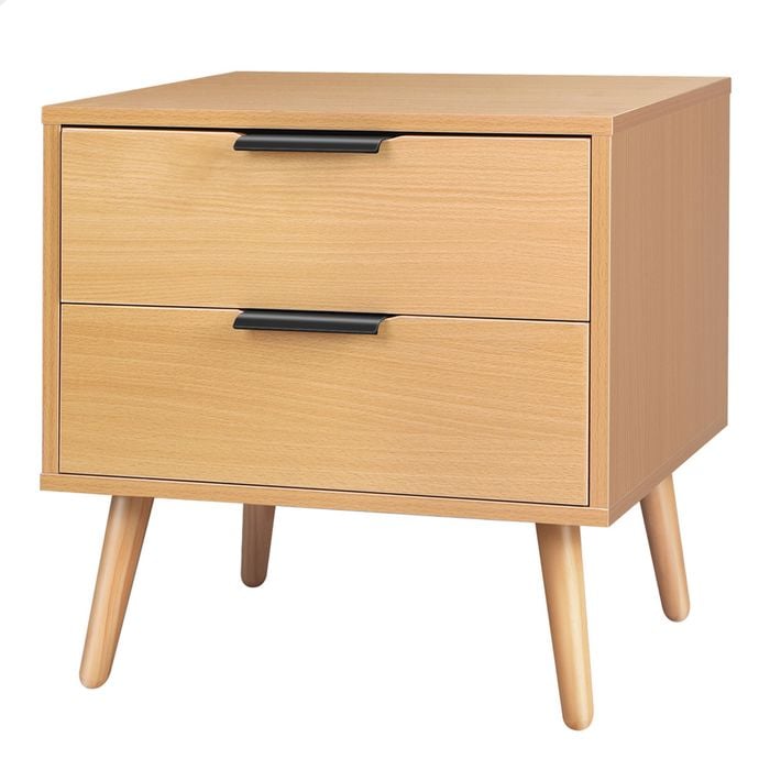 Bedside Table Natural ALFORDSON
