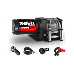 X-BULL Electric Winch 3000LBS Steel Cable