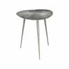 Ssh Collection Revival 46cm Wide Side Table - Nickel