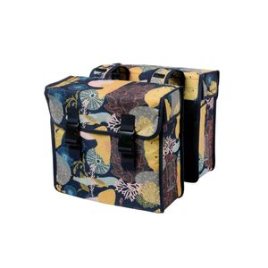 Basil Mara Xl Reef Double Pannier Bag 35L Night Blue Blue