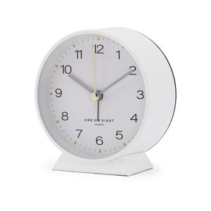 One Six Eight London Hayley White Alarm Clock