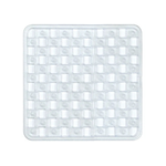 Supertex Clear PVC Shower Mat 50cm x 51cm