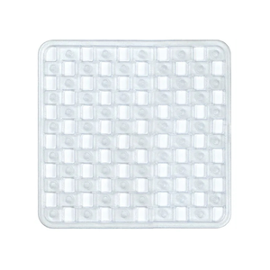 Supertex Clear PVC Shower Mat 50cm x 51cm