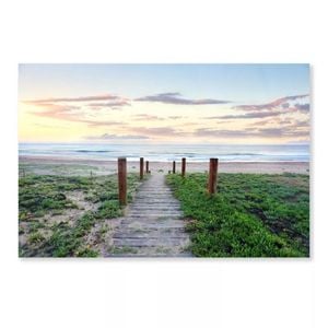 Pretty Sunrise Beach  Print 100% Australian Made 150 x 100cm  (Acrylic)