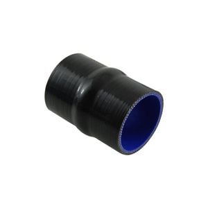 Takashi Silicone Hose Black Straight Humped Joiner 2.5" (63mm) Air Intake Turbo