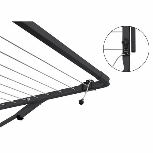 Free standing folding clothes line bunnings sale