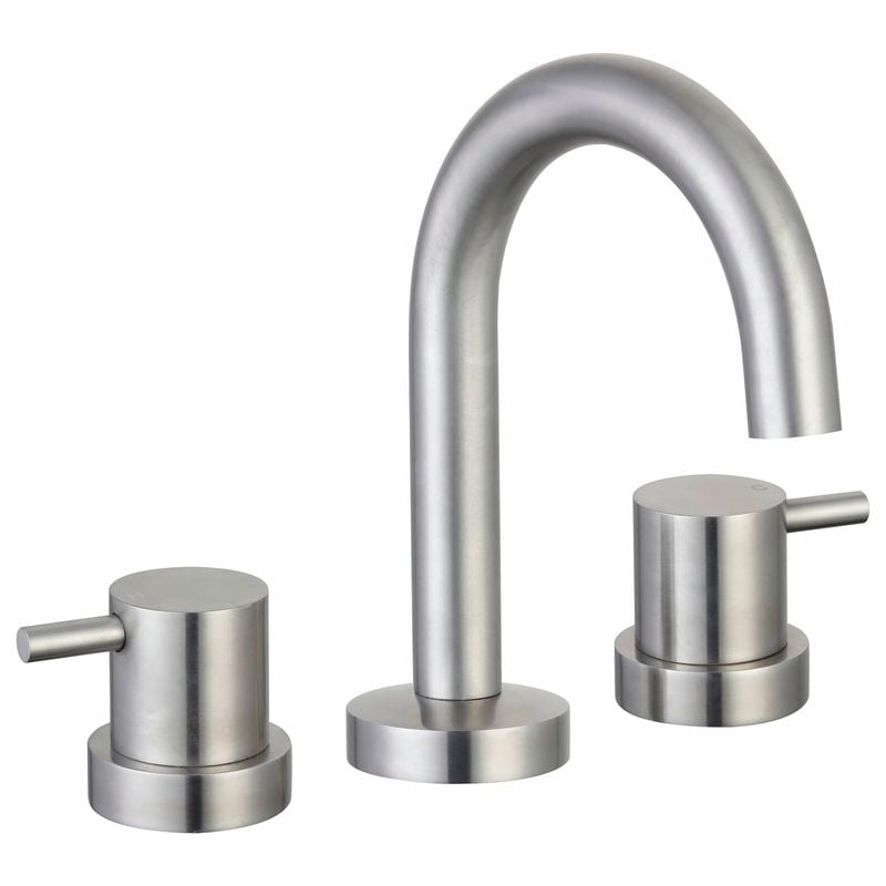 Resonance Basin Tap Set Stainless Steel