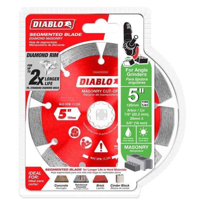 Diablo Diamond Disc  5" Diamond Segmented Cut Off