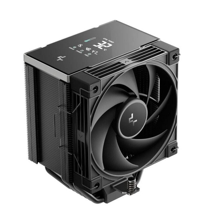 Deepcool Ak700 Digital Nyx Ai Dynamic Adjustment Cpu Cooler, Digital Display, 7 Heat Pipes, 4-pin Pwm, Intel Lga1851/1700/1200/1