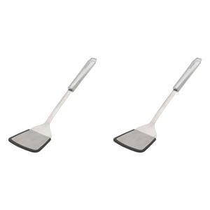 2PK Ecology Provisions Silicone Edge Turner 9.5x37.5cm Kitchen Utensil