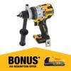 DeWALT 18V XR Premium 3 Speed Hammer Drill Driver - Bare Unit