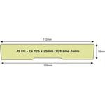Radiata Finger Jointed 112x30mm Doorjamb Untreated Dry