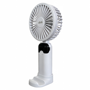 Click Rechargeable Handheld fan with Base Stand