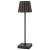 Telbix Mindy Modern Table Desk Lamp Light Metal Brown Sand