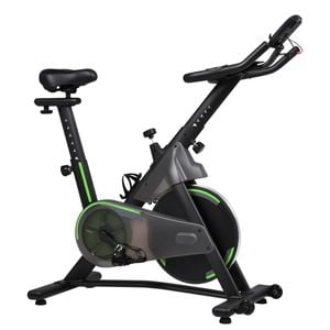 Advwin Exercise Bike with 6kg Flywheel, LCD Monitor & Pad Cup Holder for Home Gym Fitness, 120kg Max