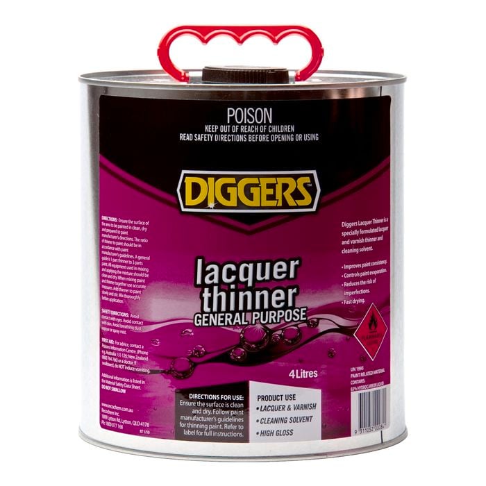 DIGGERS 4L General Purpose Lacquer Thinner