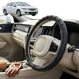 Australian Goose Steering Wheel Cover for Honda Accord Euro 2002 - 2008 (CL) Circle Black