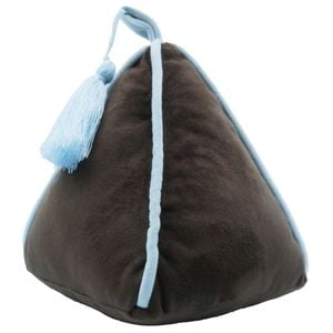 Astin Sinclair 14 x 14 x 18cm Brown Velvet Door Stop