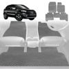 6D Diamond Car Floor Mats for Renault KOLEOS 2016-Current-Full Set-Grey-Outback GT