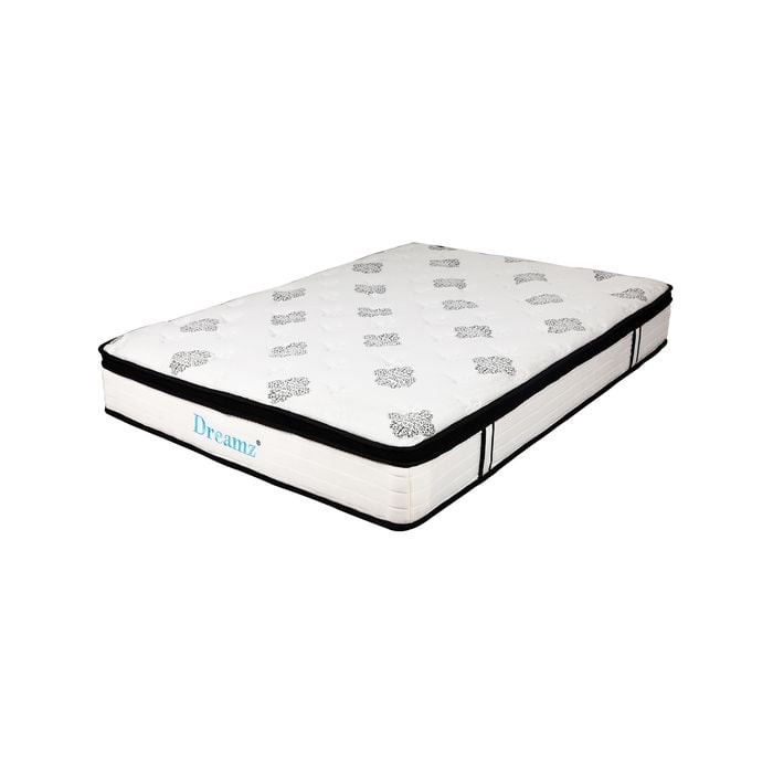 Dreamz Bedding Mattress Spring King Single Premium Bed Top Foam Medium Soft 30CM
