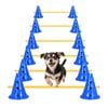 Advwin Dog Agility Hurdle Cone Set 6 Set Dog Agility Set