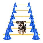 Advwin Dog Agility Hurdle Cone Set 6 Set Dog Agility Set