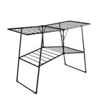 Hills 27m Black H-Frame Clothes Airer 80154676