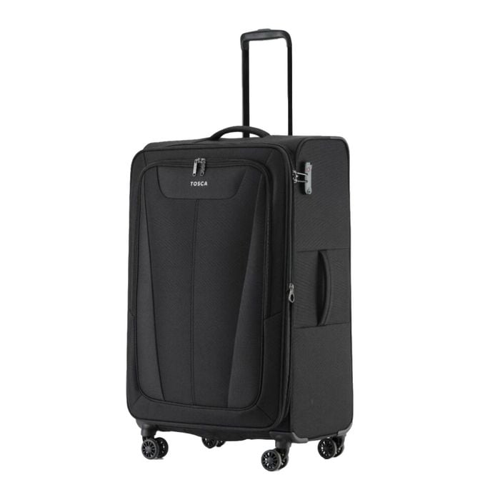 Tosca Altitude Medium Suitcase Travel Luggage W/ Wheels & Lock 66cm Black