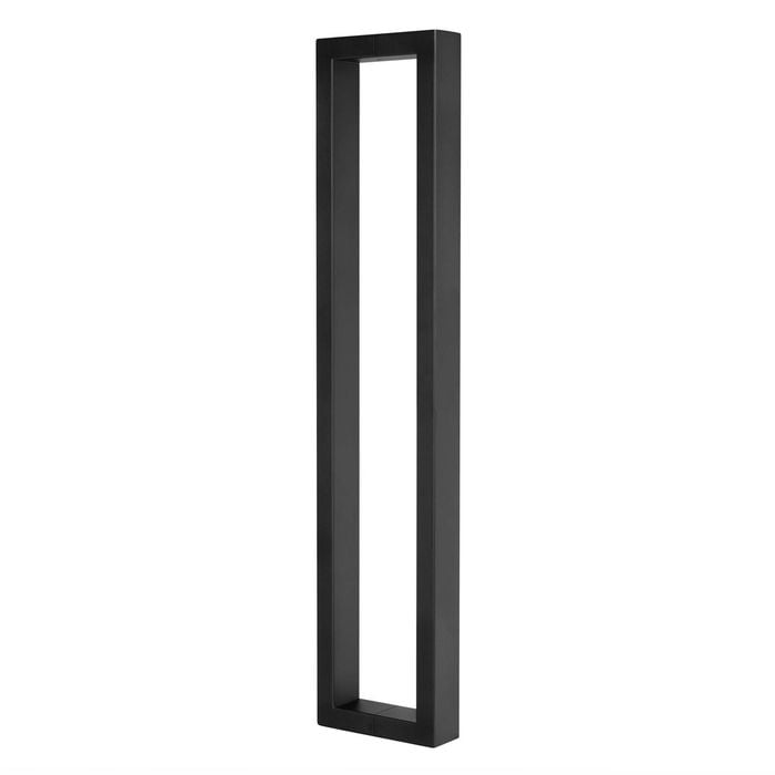 Delf Matte Black 600mm Square Pull Handle