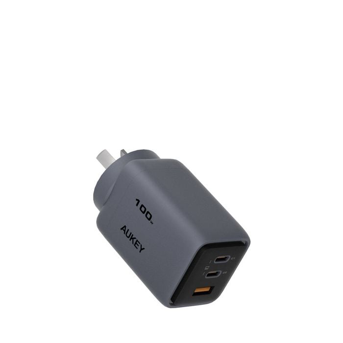 AUKEY PA-C5 Comet 100W PD GaN Wall Charger with 1.8m USB-C to C Cable