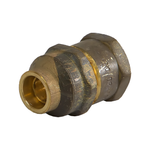 Brasshards 15FL x 15FI Brass Female Flared Compression Union