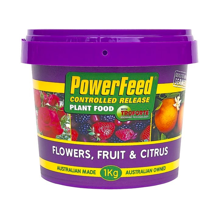 PowerFeed 1kg Flowers Fruit and Citrus Controlled Release with Troforte