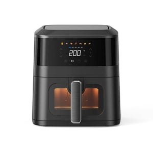 Healthy Choice 1400w 5l Non-stick Digital Air Fryer With Clear Viewing Window