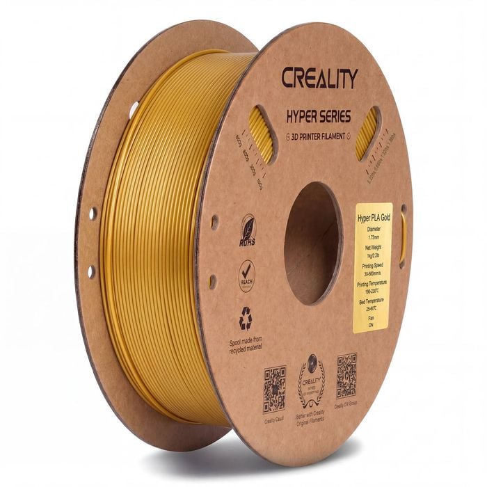 Creality Hyper Pla 3d Printer Filament High Precision - Gold