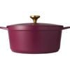 Maxwell & Williams Cast Lite Non Stick Casserole Pan 28cm 6.3l Cherry