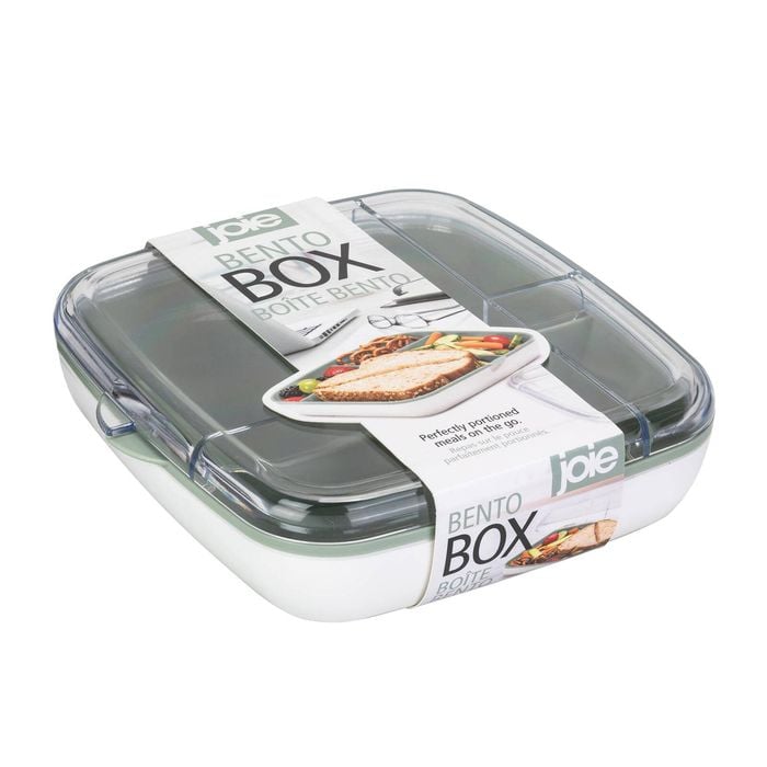 Joie 4 Compartment Bento Lunch Box – Clear