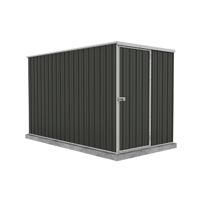 Absco Sheds 1.52 x 3.00 x 1.80m Monument Basic Single Door Garden Shed