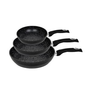 Healthy Choice 3-piece Forged Frypan Set With Non-stick Coating