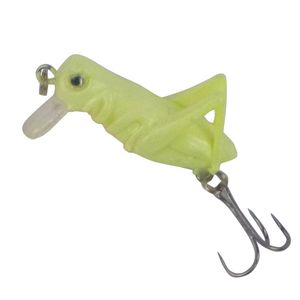 Toppu Mizzu Grasshopper, Lumo White, 6.5g, Size 8 Treble, 40mm