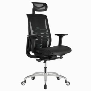 Desky Big & Tall High Back Office Chair - Black