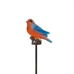7X14cm Blue Bird Decorative Stake