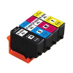 4 X Compatible Ink 202xl 202 T202xl E-202xl For Epson Xp5100 Wf2860